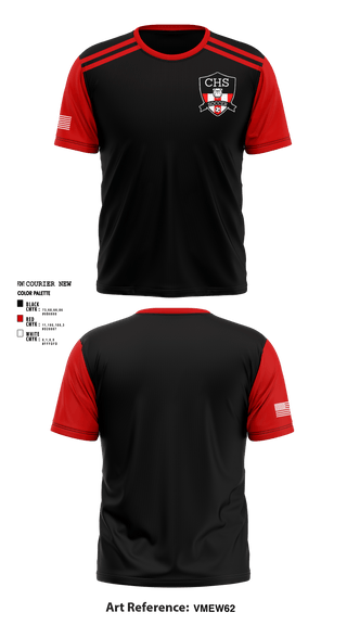 Short Sleeve Performance Shirt, Central High School - Bulldogs, Men's Soccer, Teamtime, Team time, sublimation, custom sports apparel, team uniforms, spirit wear, spiritwear, sports uniforms, custom shirts, team store, custom team store, fundraiser sports, apparel fundraiser