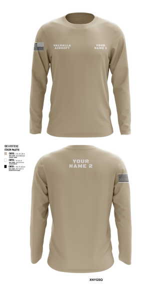 Long Sleeve Performance Shirt, , Army, Teamtime, Team time, sublimation, custom sports apparel, team uniforms, spirit wear, spiritwear, sports uniforms, custom shirts, team store, custom team store, fundraiser sports, apparel fundraiser