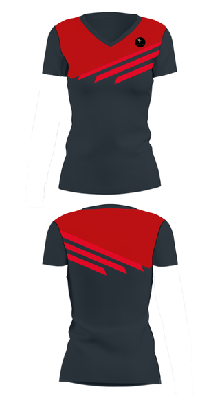 Women's Short Sleeve Vneck Shirt, TRUTHFUL-23.LLC, Football, Teamtime, Team time, sublimation, custom sports apparel, team uniforms, spirit wear, spiritwear, sports uniforms, custom shirts, team store, custom team store, fundraiser sports, apparel fundraiser