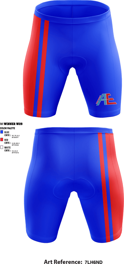 Austin-East Magnet High School Volleyball 94473569 Men's Compression Shorts - 1