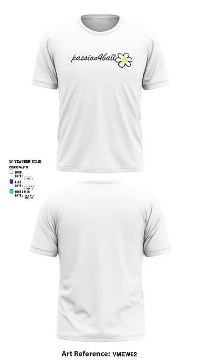Passion4ball 12433262 Short Sleeve Performance Shirt - 1