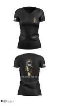 Cannibals 49755658 Women's Short Sleeve V-neck Shirt - 1