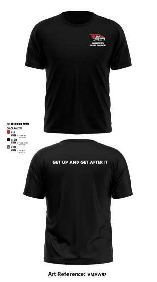 Short Sleeve Performance Shirt, Allentown High School Cross Country, Cross Country, Teamtime, Team time, sublimation, custom sports apparel, team uniforms, spirit wear, spiritwear, sports uniforms, custom shirts, team store, custom team store, fundraiser sports, apparel fundraiser