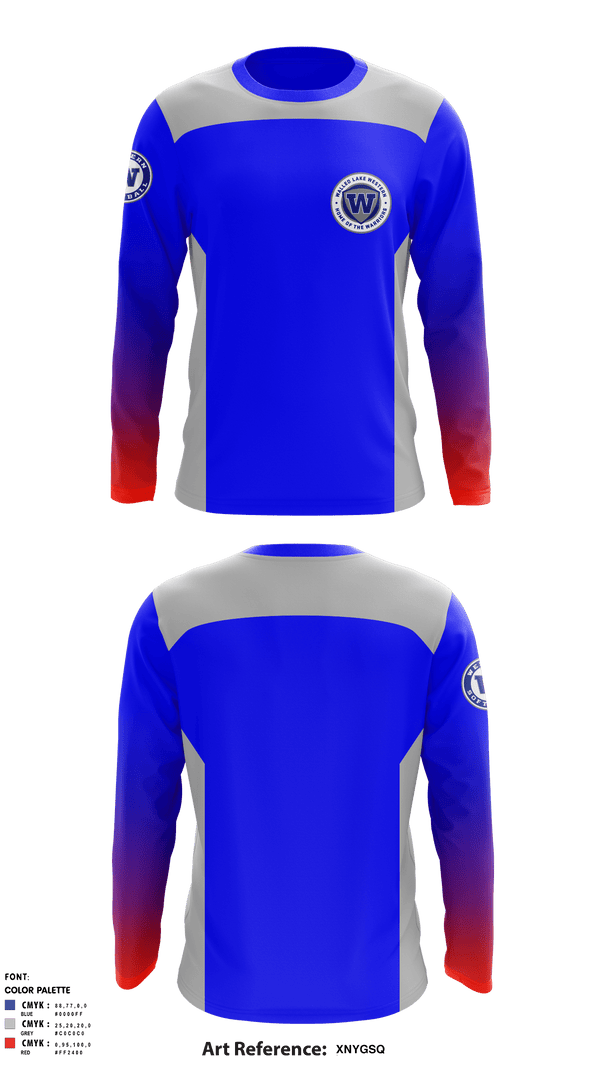 Long Sleeve Performance Shirt, Walled Lake Western High School Softball, Softball, Teamtime, Team time, sublimation, custom sports apparel, team uniforms, spirit wear, spiritwear, sports uniforms, custom shirts, team store, custom team store, fundraiser sports, apparel fundraiser