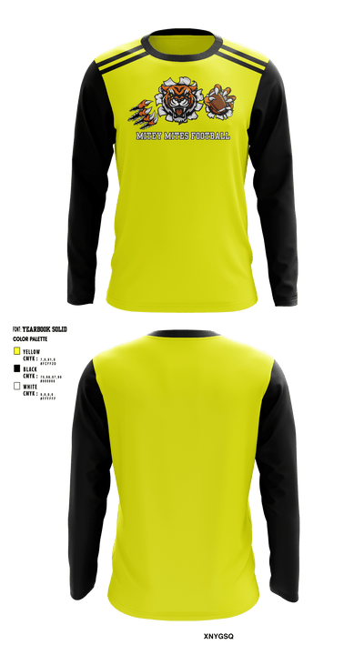 Mitey Mites 19156162 Long Sleeve Performance Shirt - 4