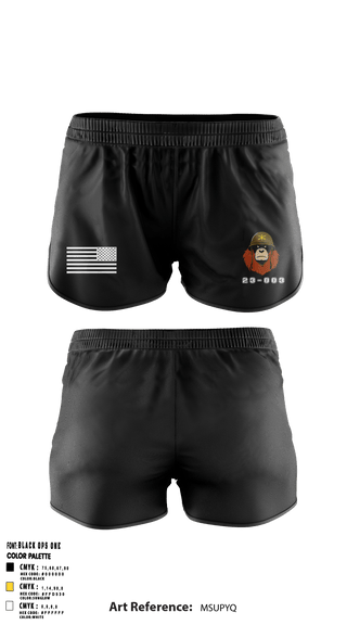 Ranger Panties, , Army, Teamtime, Team time, sublimation, custom sports apparel, team uniforms, spirit wear, spiritwear, sports uniforms, custom shirts, team store, custom team store, fundraiser sports, apparel fundraiser