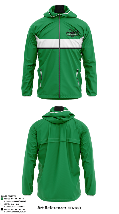 Pembroke High School 37319913 Windbreaker - 1