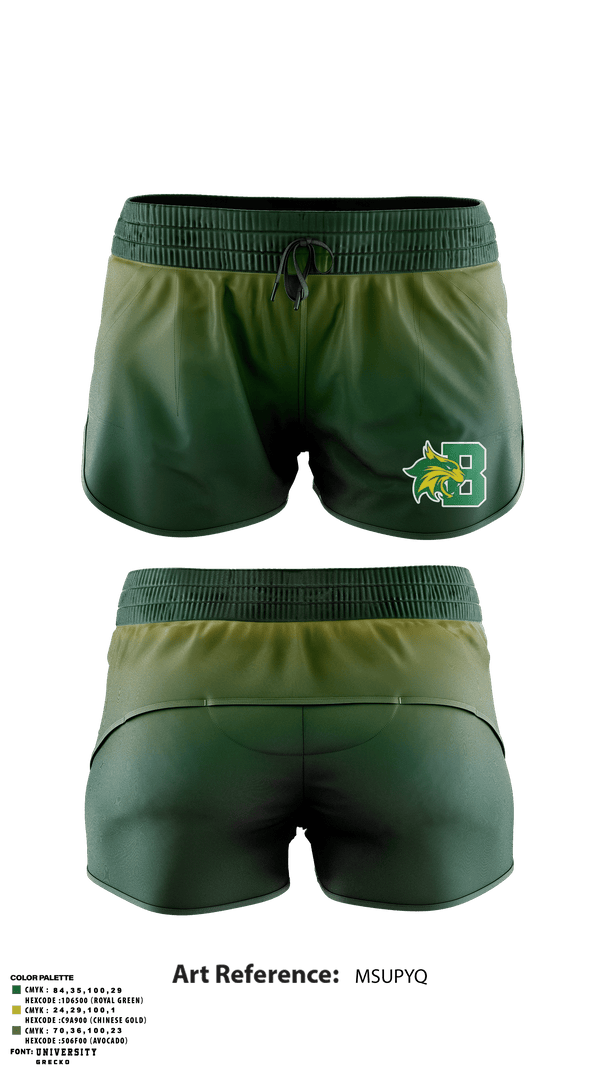 Ranger Panties, Bobcat Tennis, Tennis, Teamtime, Team time, sublimation, custom sports apparel, team uniforms, spirit wear, spiritwear, sports uniforms, custom shirts, team store, custom team store, fundraiser sports, apparel fundraiser