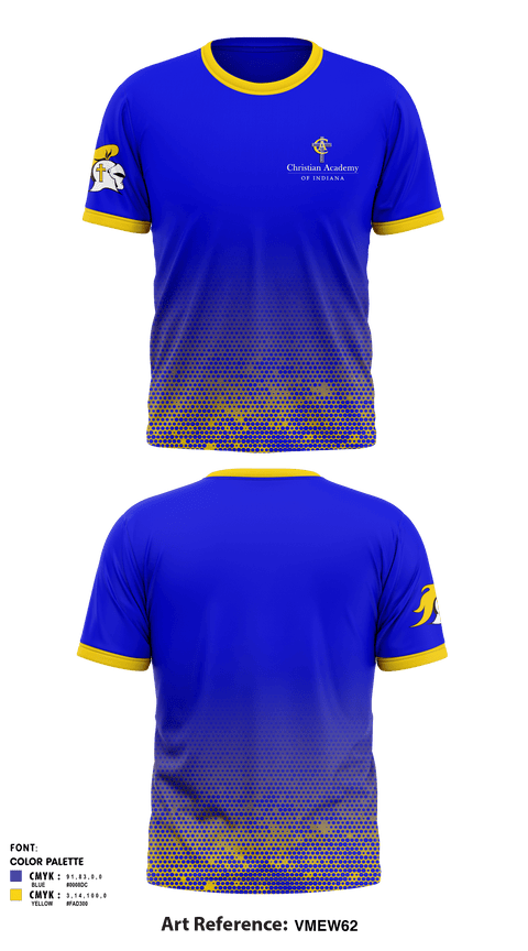 Short Sleeve Performance Shirt, Christian Academy of Indiana, Spirit Store, Teamtime, Team time, sublimation, custom sports apparel, team uniforms, spirit wear, spiritwear, sports uniforms, custom shirts, team store, custom team store, fundraiser sports, apparel fundraiser