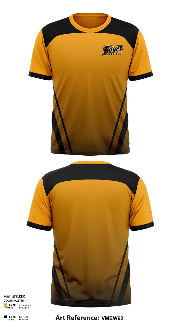 Short Sleeve Performance Shirt, West Liberty Force Softball, Softball, Teamtime, Team time, sublimation, custom sports apparel, team uniforms, spirit wear, spiritwear, sports uniforms, custom shirts, team store, custom team store, fundraiser sports, apparel fundraiser
