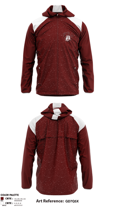 First Baptist Academy Cheerleading 10096109 Windbreaker - 1