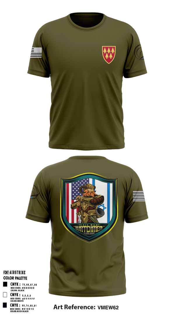 Short Sleeve Performance Shirt, 13TH Missile Defense Battery, , Teamtime, Team time, sublimation, custom sports apparel, team uniforms, spirit wear, spiritwear, sports uniforms, custom shirts, team store, custom team store, fundraiser sports, apparel fundraiser