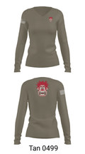 MCSO K9 58820487 Women's Long Sleeve V-neck Shirt - 41