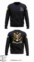1-155th Dixie Thunder 83572891 Crew Neck Sweatshirt - 6