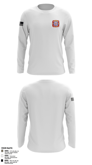 Long Sleeve Performance Shirt, , Fire Department, Teamtime, Team time, sublimation, custom sports apparel, team uniforms, spirit wear, spiritwear, sports uniforms, custom shirts, team store, custom team store, fundraiser sports, apparel fundraiser