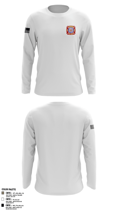 Marion Fire Rescue 14019753 Long Sleeve Performance Shirt - 2