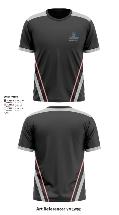 A tower solutions 27111542 Short Sleeve Performance Shirt - 1