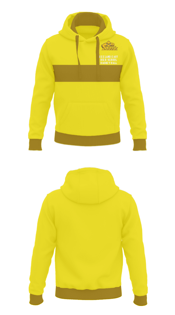 Hoodie, Zeeland East High School Basketball, Men's Basketball, Teamtime, Team time, sublimation, custom sports apparel, team uniforms, spirit wear, spiritwear, sports uniforms, custom shirts, team store, custom team store, fundraiser sports, apparel fundraiser
