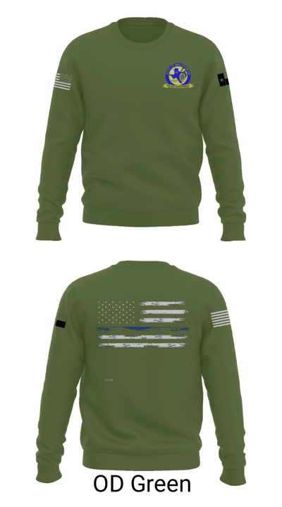 Wolfforth Police Department 44657535 Crew Neck Sweatshirt - 10