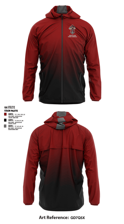 Portland High School Basketball 36413737 Windbreaker - 1