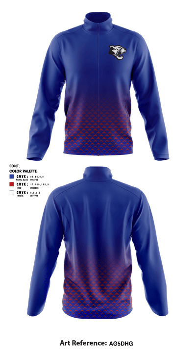 Mabel Canton Cougars 51242587 Fleece Jacket - 1
