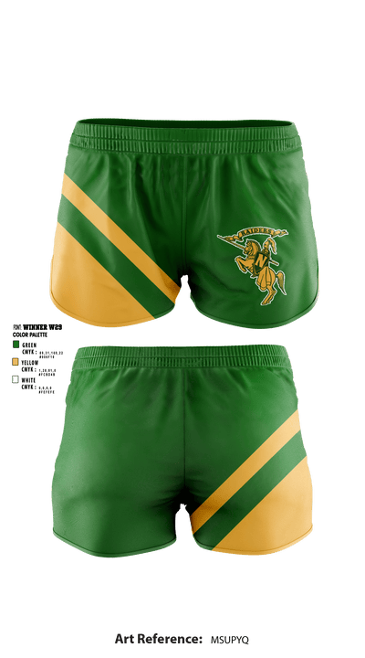 Northridge High School Cheer 12763926 Women's Shorts - 1