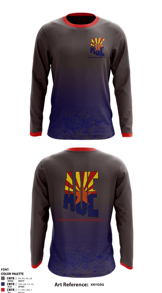 Long Sleeve Performance Shirt, Arizona Underwater Explorers, , Teamtime, Team time, sublimation, custom sports apparel, team uniforms, spirit wear, spiritwear, sports uniforms, custom shirts, team store, custom team store, fundraiser sports, apparel fundraiser