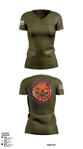 Women's Short Sleeve Vneck Shirt, , Army, Teamtime, Team time, sublimation, custom sports apparel, team uniforms, spirit wear, spiritwear, sports uniforms, custom shirts, team store, custom team store, fundraiser sports, apparel fundraiser