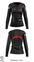 Echo FSC Stampede 7th Eng 46267386 Women's Long Sleeve V-neck Shirt - 11