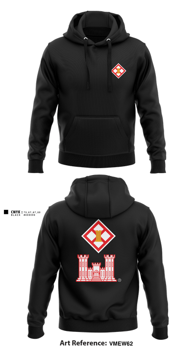 344th CEC 63677507 Hoodie - 1