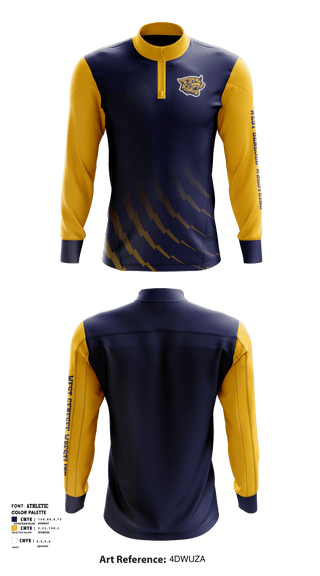 Quarter Zip Jacket, West Genesee Senior High School Wrestling, Wrestling, Teamtime, Team time, sublimation, custom sports apparel, team uniforms, spirit wear, spiritwear, sports uniforms, custom shirts, team store, custom team store, fundraiser sports, apparel fundraiser