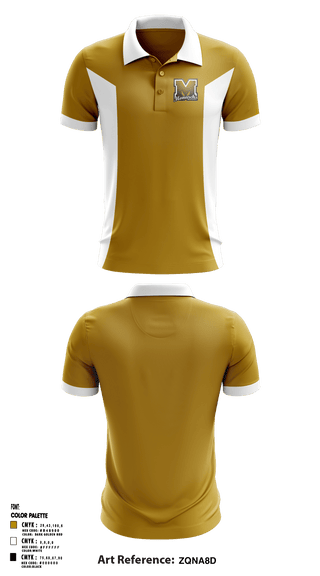 Short Sleeve Performance Polo, Manning High School team, Spirit Store, Teamtime, Team time, sublimation, custom sports apparel, team uniforms, spirit wear, spiritwear, sports uniforms, custom shirts, team store, custom team store, fundraiser sports, apparel fundraiser