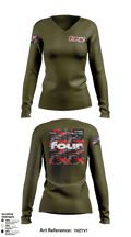 Det 4 Loko 48487722 Women's Long Sleeve V-neck Shirt - 2