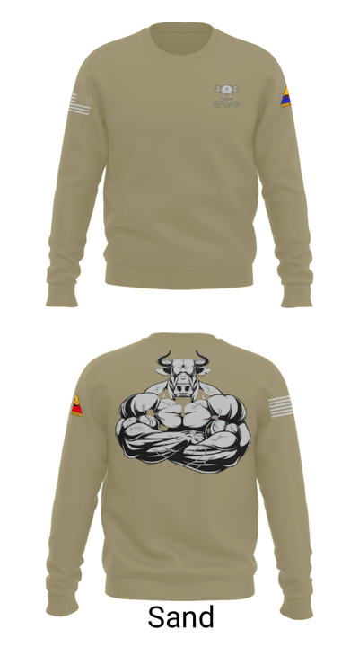 2nd SQD D TRP 6-1CAV 38584664 Crew Neck Sweatshirt - 42