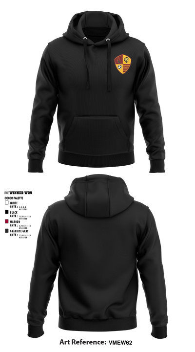 Shadow Ridge High School Soccer 91424310 Hoodie - 6