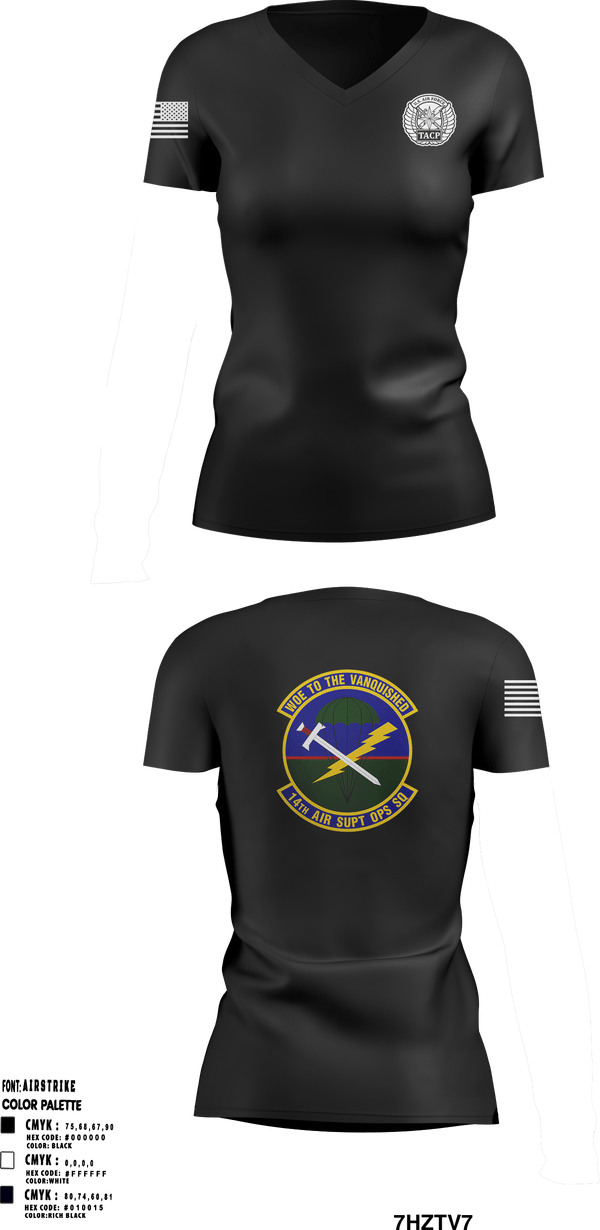Women's Short Sleeve Vneck Shirt, , Air Force, Teamtime, Team time, sublimation, custom sports apparel, team uniforms, spirit wear, spiritwear, sports uniforms, custom shirts, team store, custom team store, fundraiser sports, apparel fundraiser