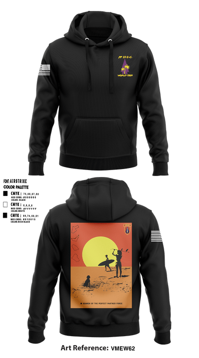HHC, 2ND BN, 3RD SFAB 35059132 Hoodie - 51