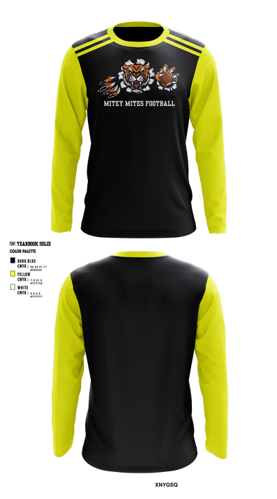 Mitey Mites 19156162 Long Sleeve Performance Shirt - 1