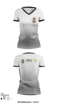 Triple Threat 63013438 Women's Short Sleeve V-neck Shirt - 2