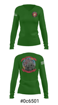 Mwss-273 21375941 Women's Long Sleeve V-neck Shirt - 37