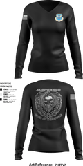 DET 201 OSI 91729133 Women's Long Sleeve V-neck Shirt - 1