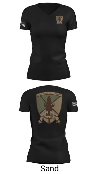 6-17 CAV 92718622 Women's Short Sleeve V-neck Shirt - 24