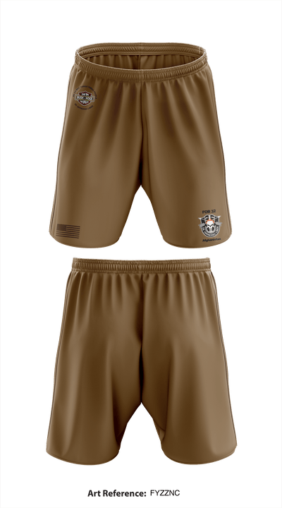 2d Battalion, 3d Special Forces Group 4124054 Athletic Shorts With Pockets - 6