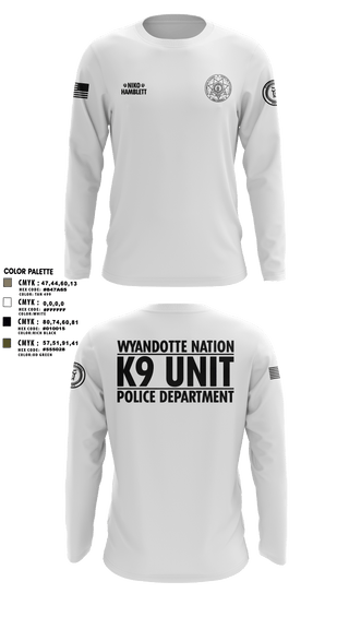 Long Sleeve Performance Shirt, , Police, Teamtime, Team time, sublimation, custom sports apparel, team uniforms, spirit wear, spiritwear, sports uniforms, custom shirts, team store, custom team store, fundraiser sports, apparel fundraiser
