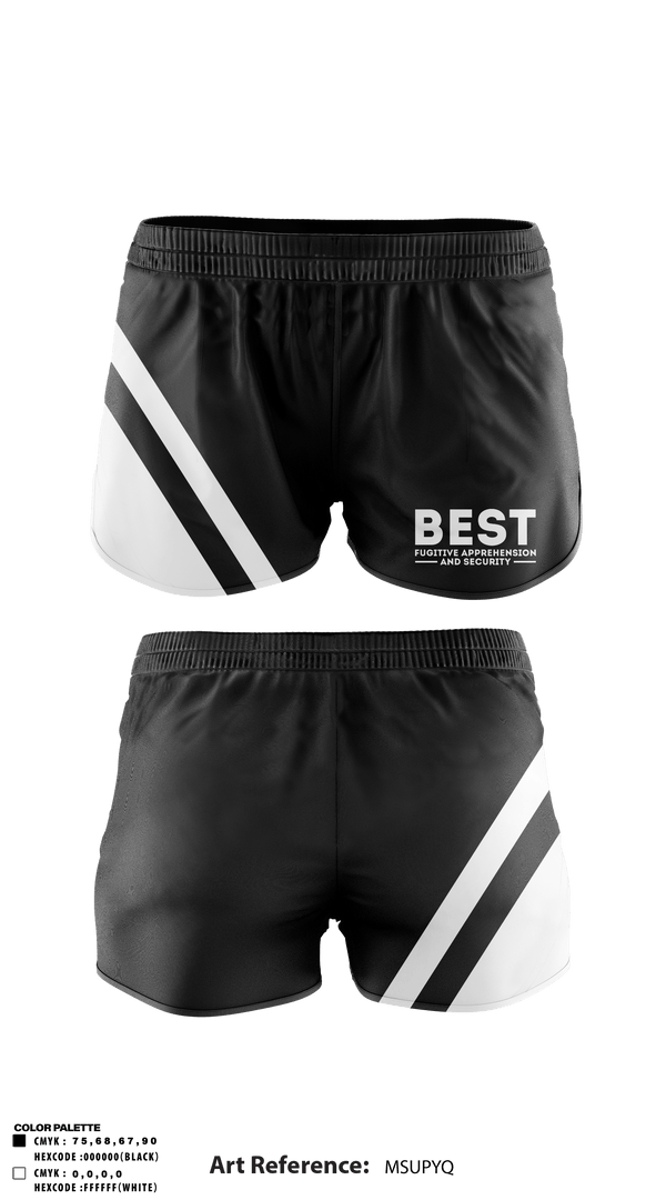Track Shorts, BEST (bail enforcement street team) fugitive apprehension and security, , Teamtime, Team time, sublimation, custom sports apparel, team uniforms, spirit wear, spiritwear, sports uniforms, custom shirts, team store, custom team store, fundraiser sports, apparel fundraiser