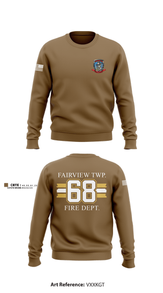 Crew Neck Sweatshirt, , Fire Department, Teamtime, Team time, sublimation, custom sports apparel, team uniforms, spirit wear, spiritwear, sports uniforms, custom shirts, team store, custom team store, fundraiser sports, apparel fundraiser