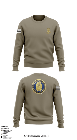 Crew Neck Sweatshirt, , Police, Teamtime, Team time, sublimation, custom sports apparel, team uniforms, spirit wear, spiritwear, sports uniforms, custom shirts, team store, custom team store, fundraiser sports, apparel fundraiser