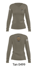 Gear dogs 6234774 Women's Long Sleeve V-neck Shirt - 41