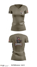 541st Outlaws: Gunslingers 51318466 Women's Short Sleeve V-neck Shirt - 8