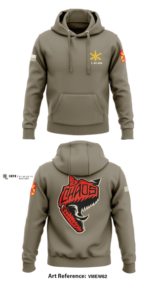 Hoodie, C 1-43 ADA, Army, Teamtime, Team time, sublimation, custom sports apparel, team uniforms, spirit wear, spiritwear, sports uniforms, custom shirts, team store, custom team store, fundraiser sports, apparel fundraiser